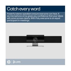 "Transform Your Meetings with Poly Studio - High-Quality Video and Audio for Unmatched Collaboration (SKU: 8592978524593)"
